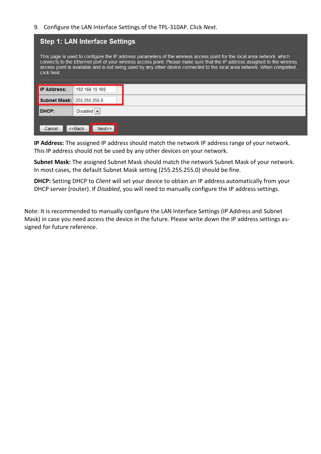 TRENDnet TPL310AP manual 