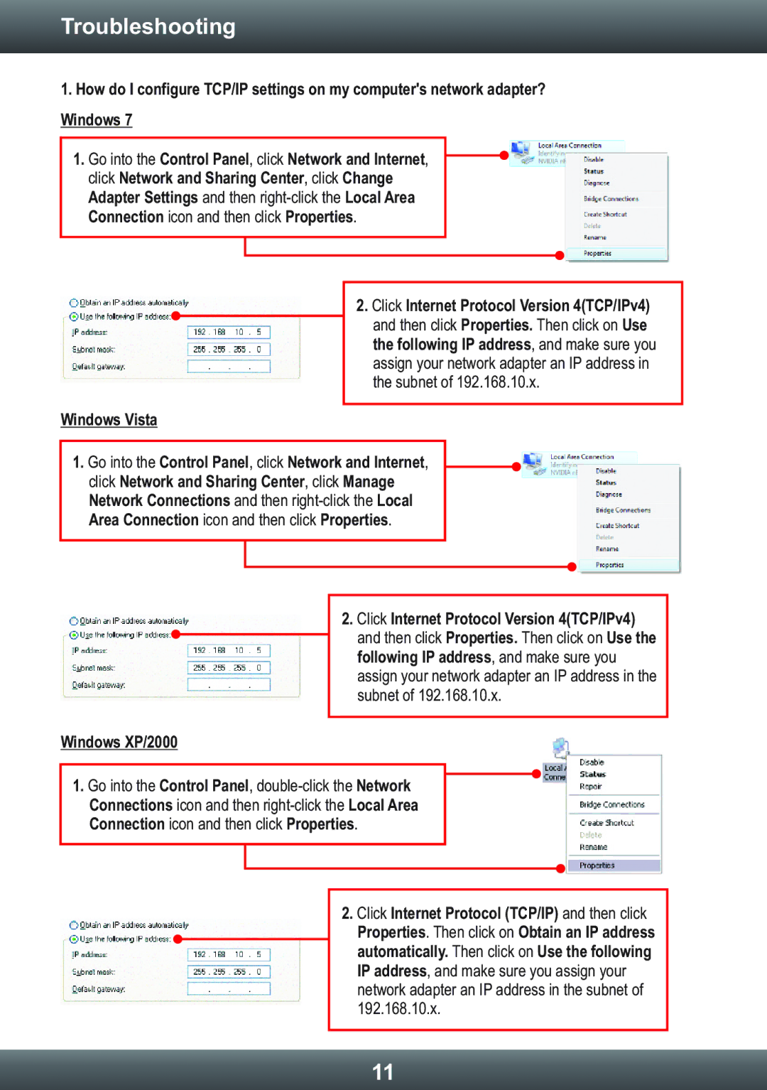 TRENDnet TPL-310AP, TRENDNET manual Troubleshooting 