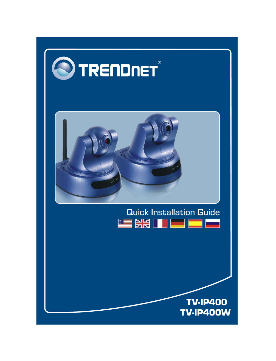 TRENDnet TV-IP400W, TRENDNET, tv-ip400 manual 