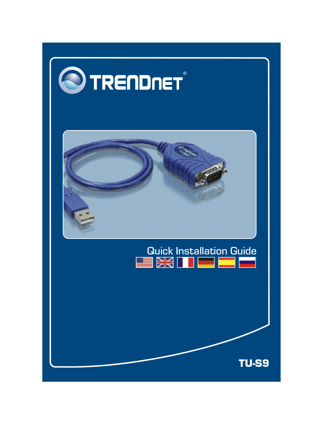 TRENDnet TU-S9 manual Quick Installation Guide 