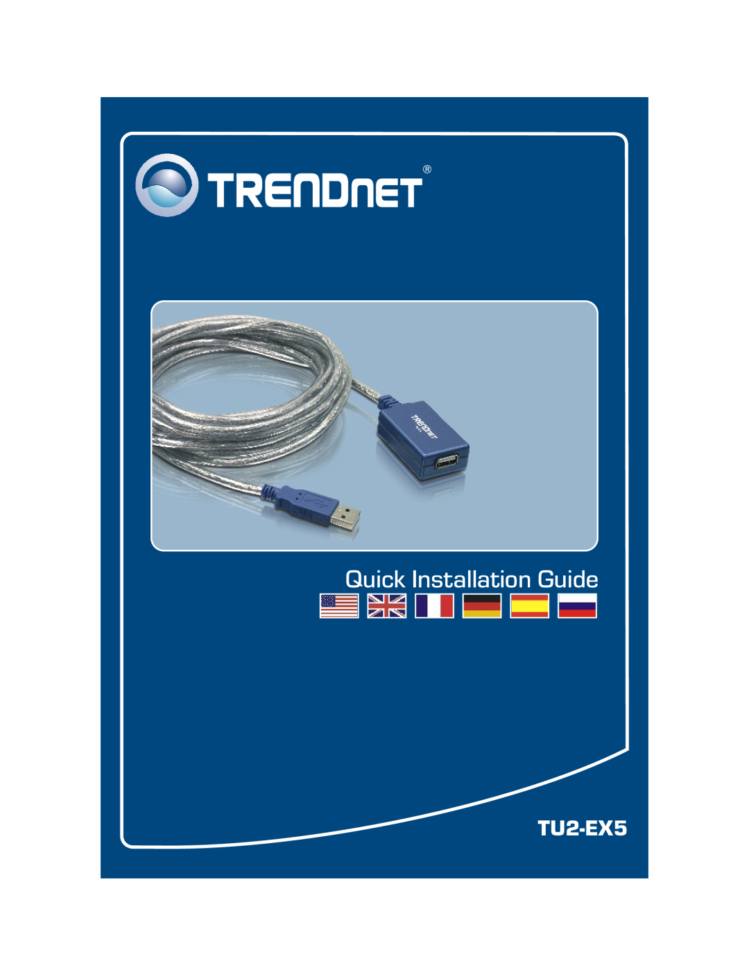 TRENDnet TU2-EX5 manual Quick Installation Guide 
