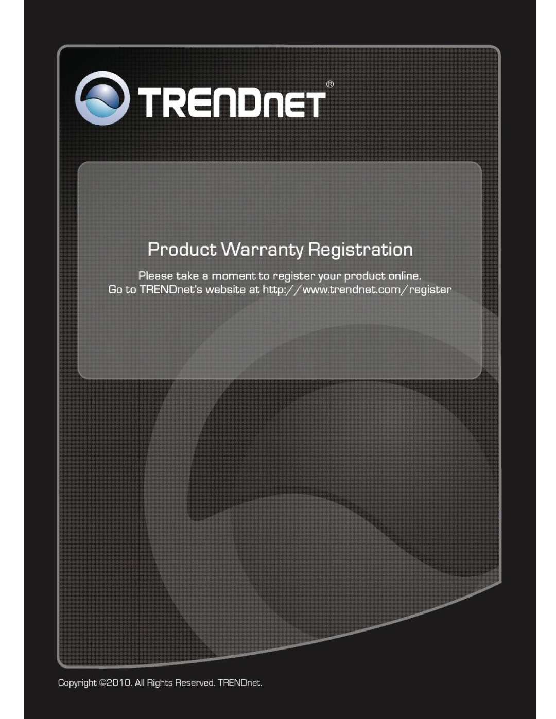 TRENDnet TU2ET100 manual 