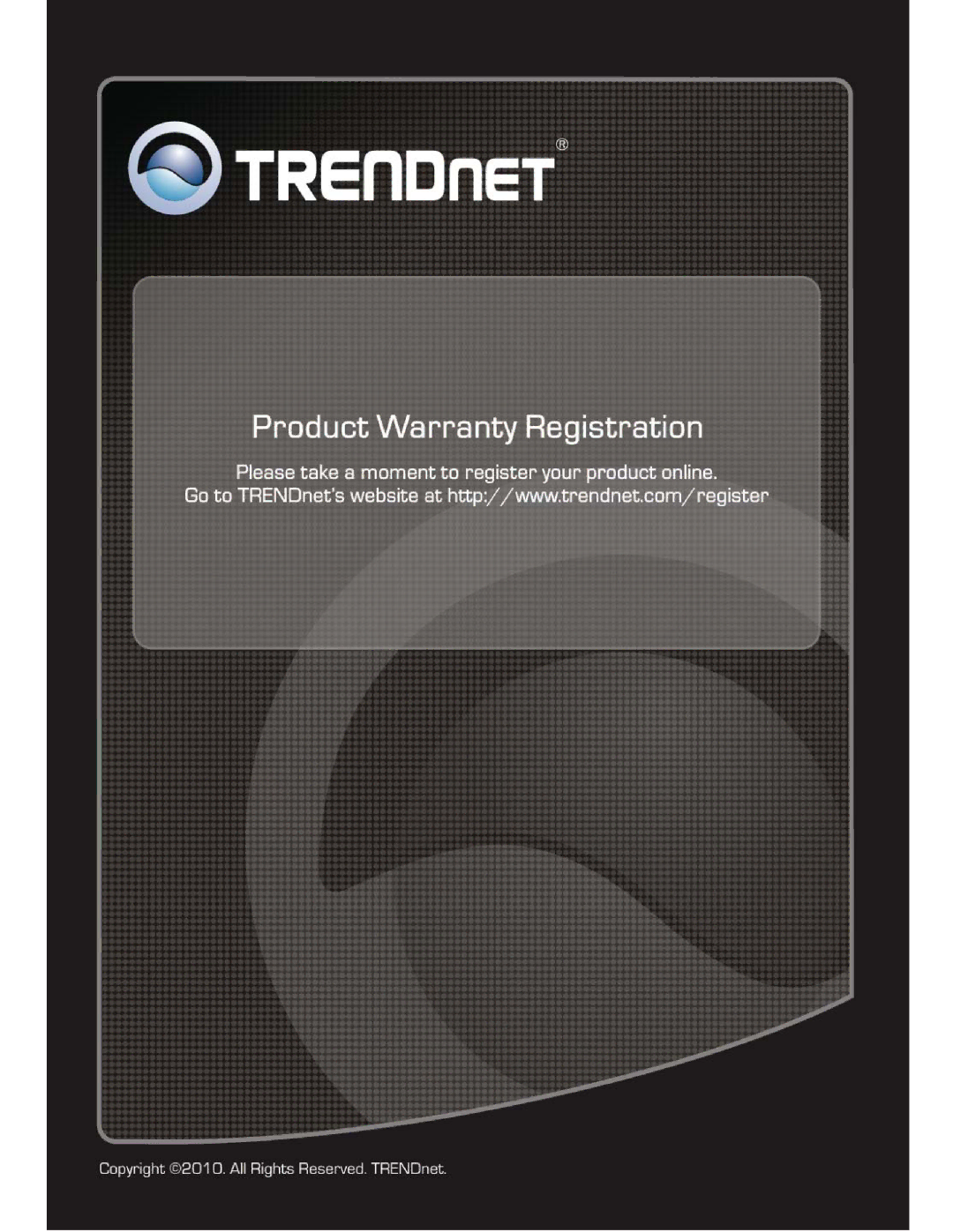 TRENDnet TU2ETG manual 