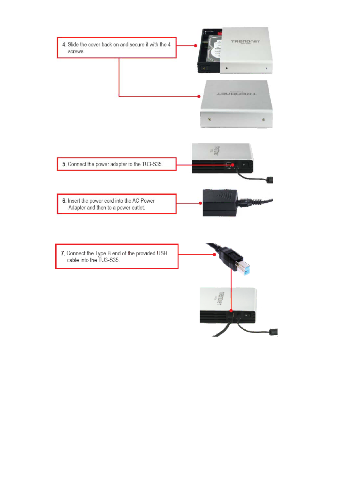 TRENDnet TU3S35 manual 