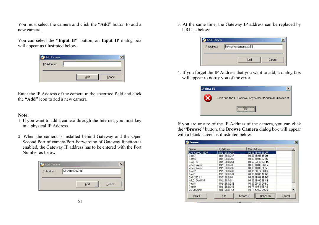 TRENDnet TV-IP100 manual 