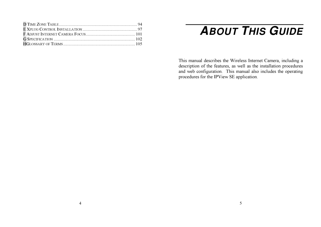 TRENDnet TV-IP100W manual About this Guide 