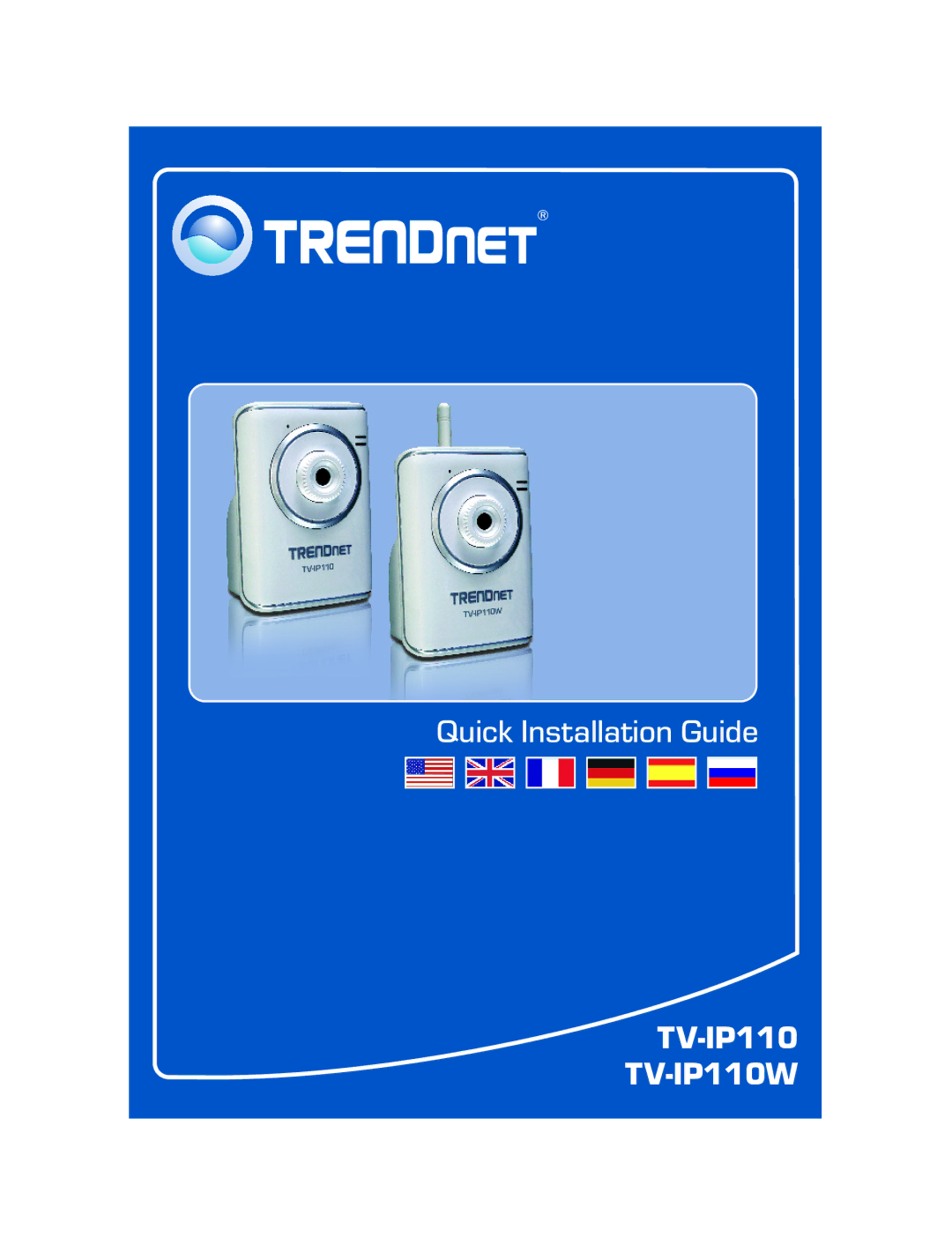 TRENDnet manual TV-IP110W 