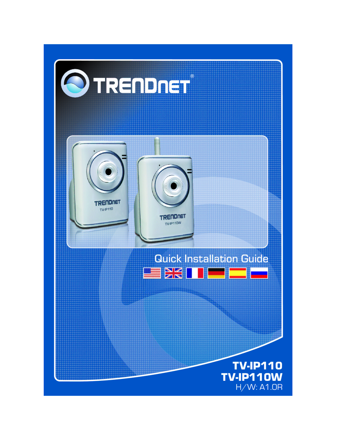 TRENDnet manual TV-IP110W 