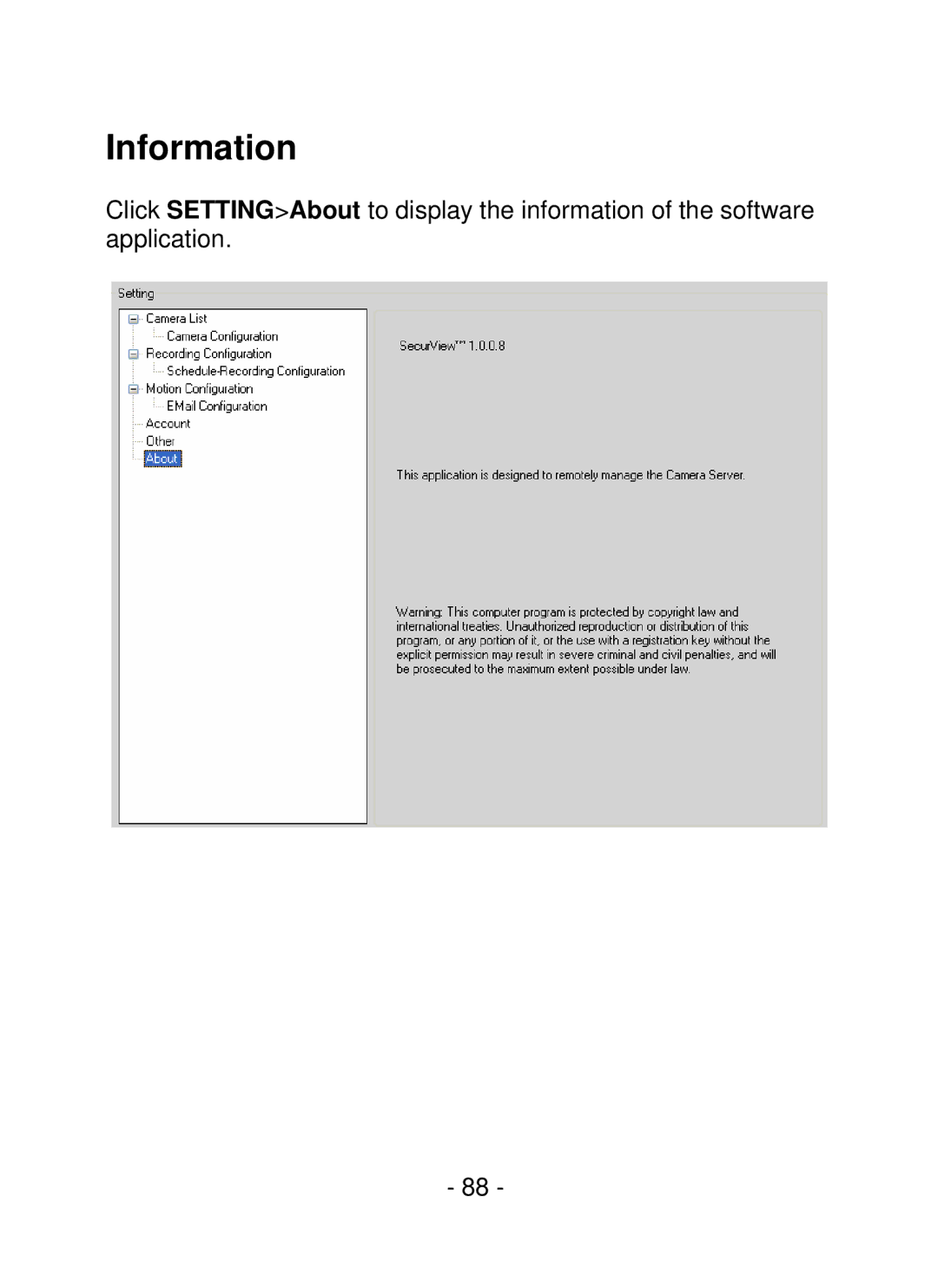 TRENDnet SecurView PoE Dome Internet Camera, TV-IP252P manual Information 