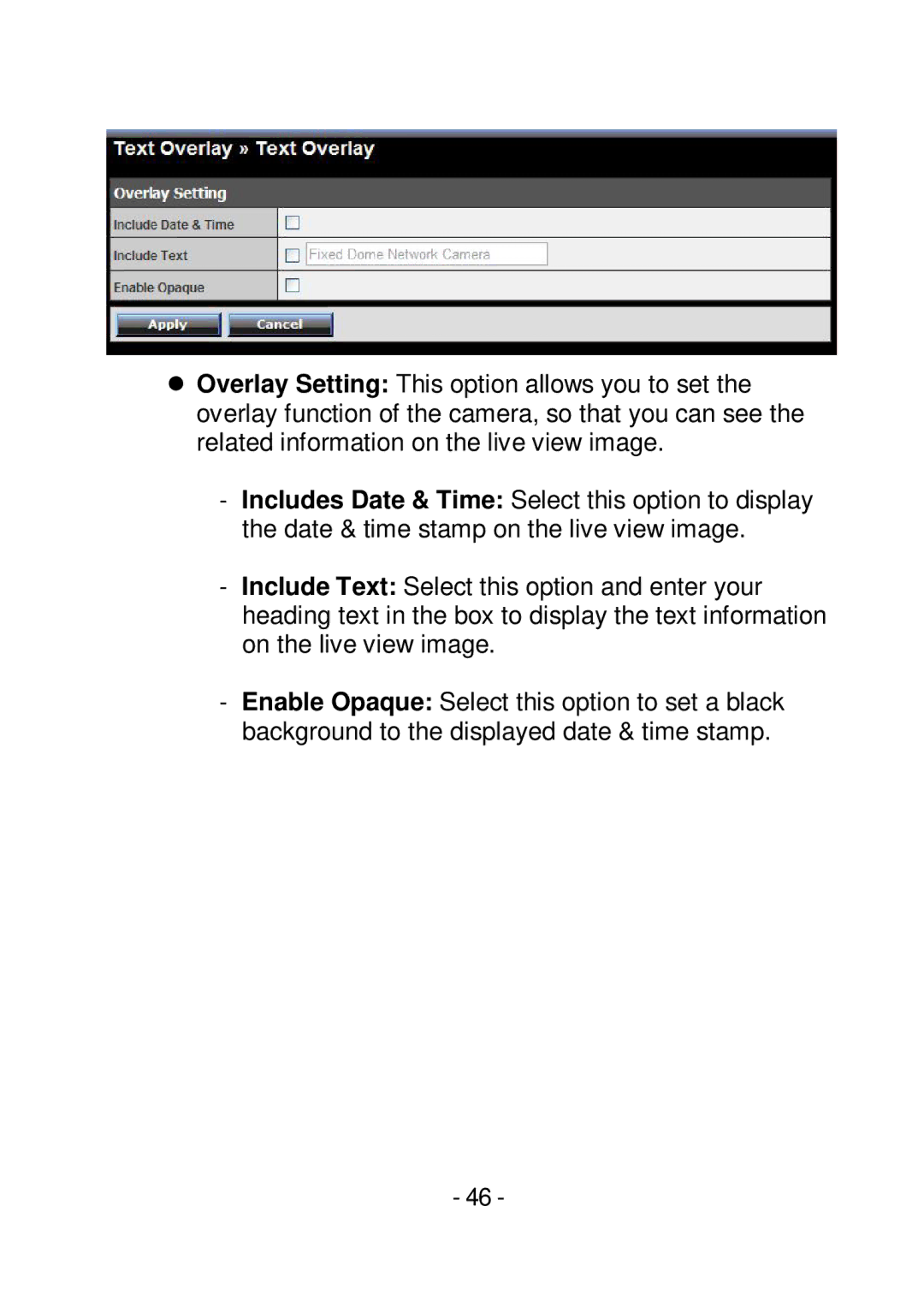 TRENDnet TVIP252P manual 