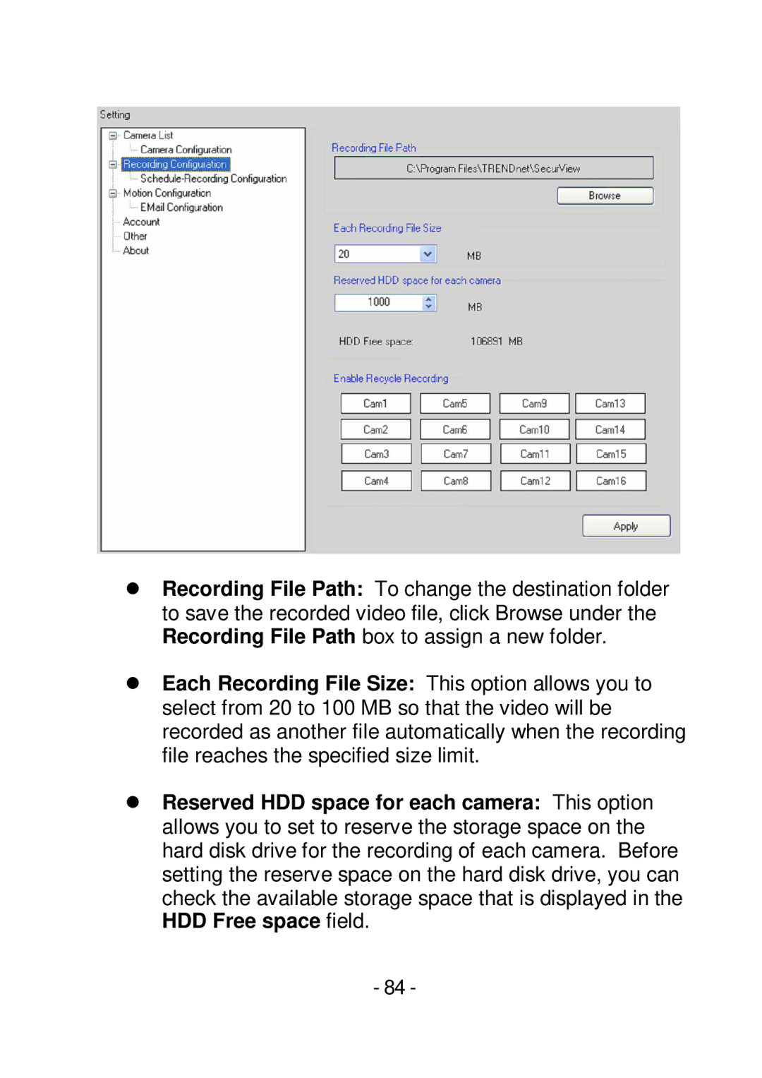 TRENDnet TVIP252P manual 