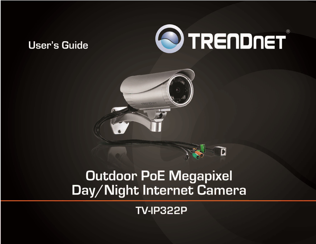 TRENDnet TVIP322P manual 