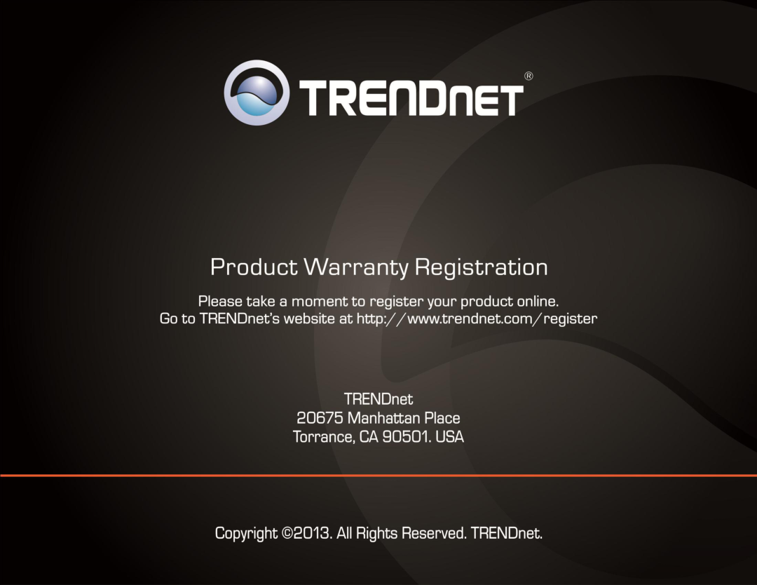 TRENDnet TVIP572W manual 