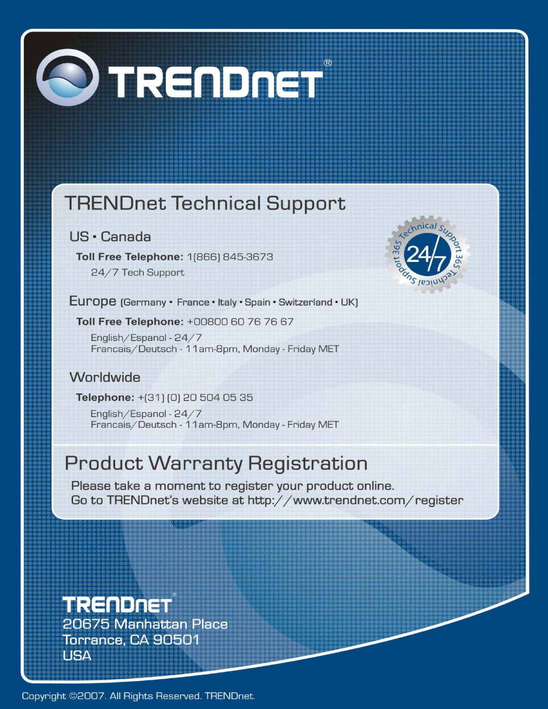 TRENDnet TW100-BRV324 manual Broadband VPN Gateway User Guide 