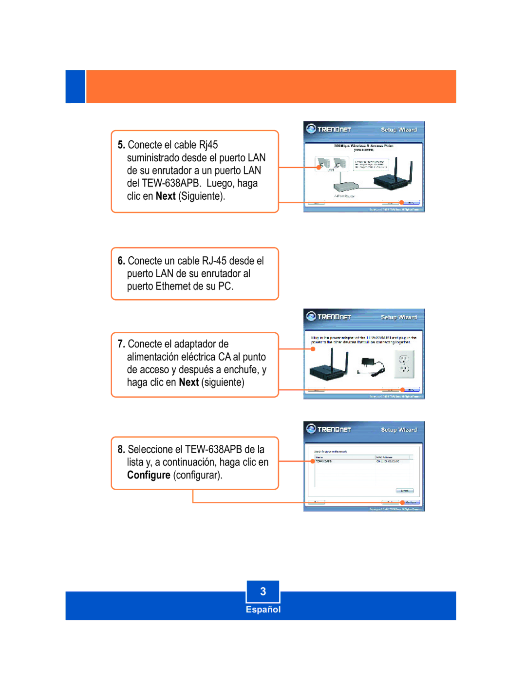 TRENDnet Wireless N Router Internet manual Español 