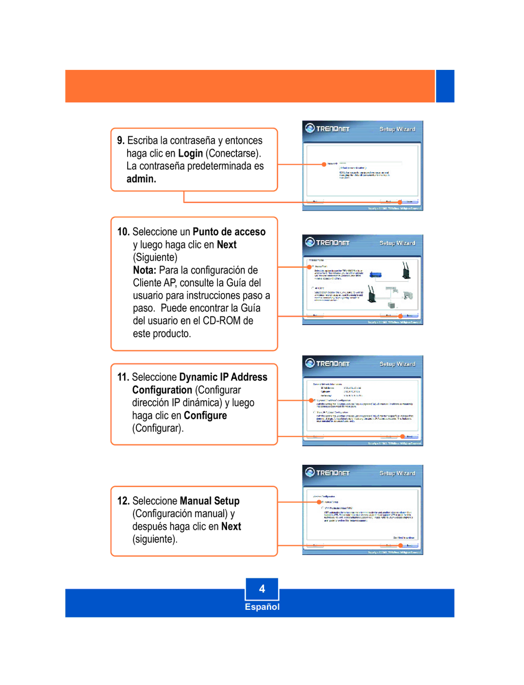 TRENDnet Wireless N Router Internet manual Español 