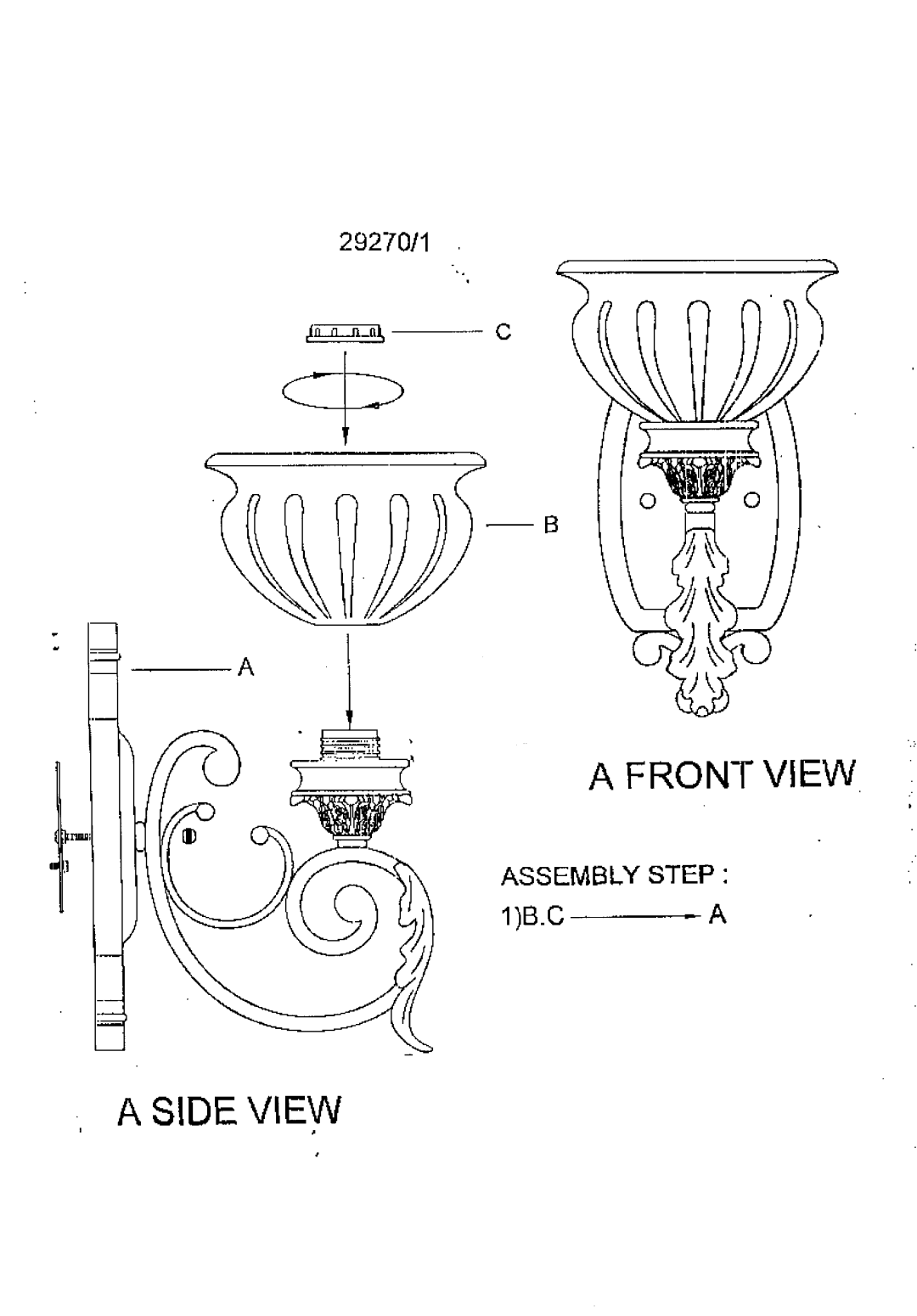 Triarch 29270/1 manual 