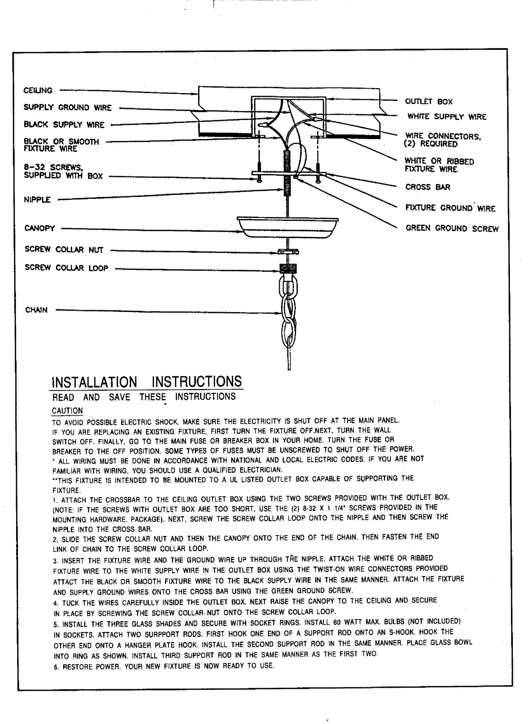 Triarch 29671, 29672 manual 