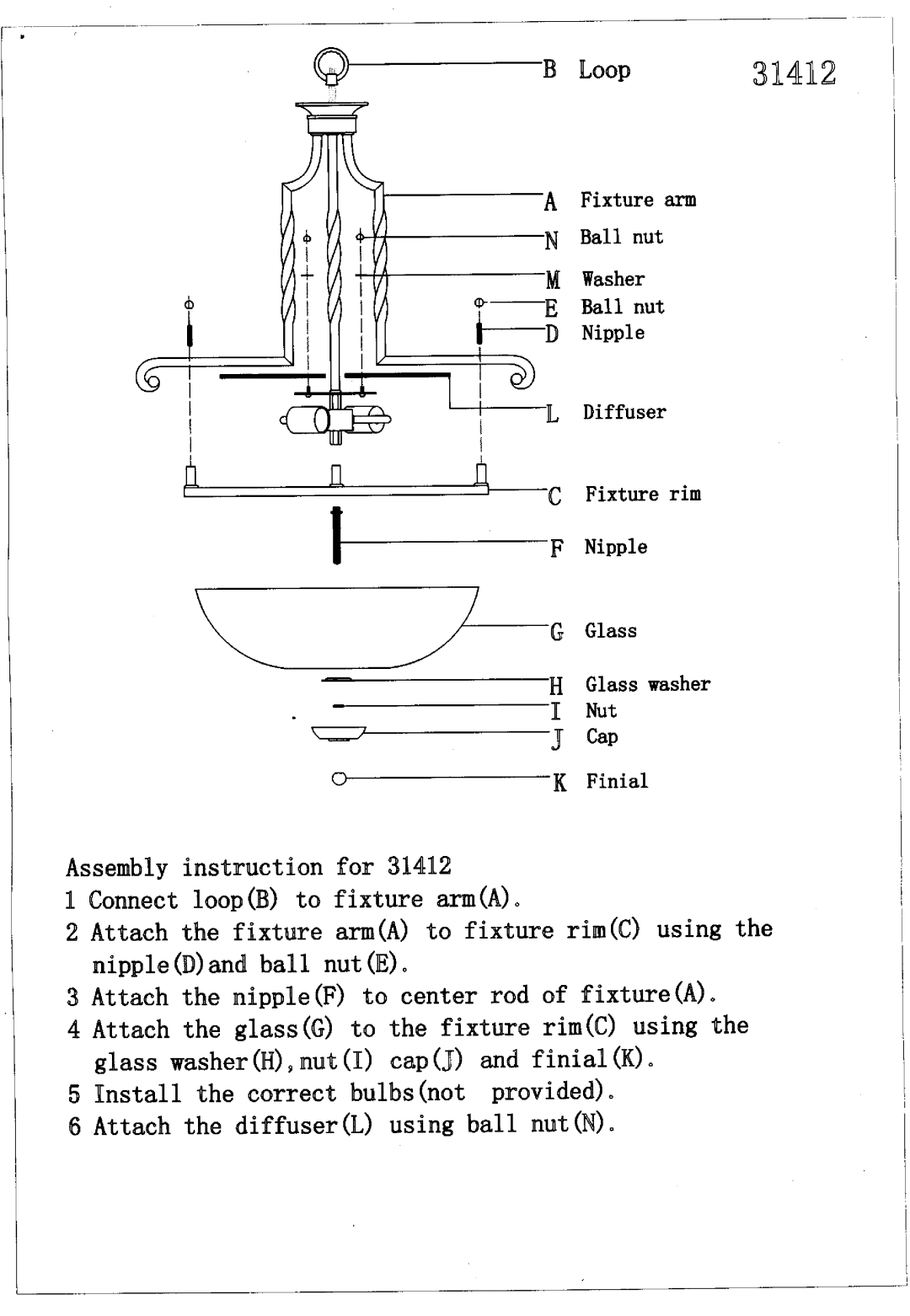 Triarch 31412 manual 