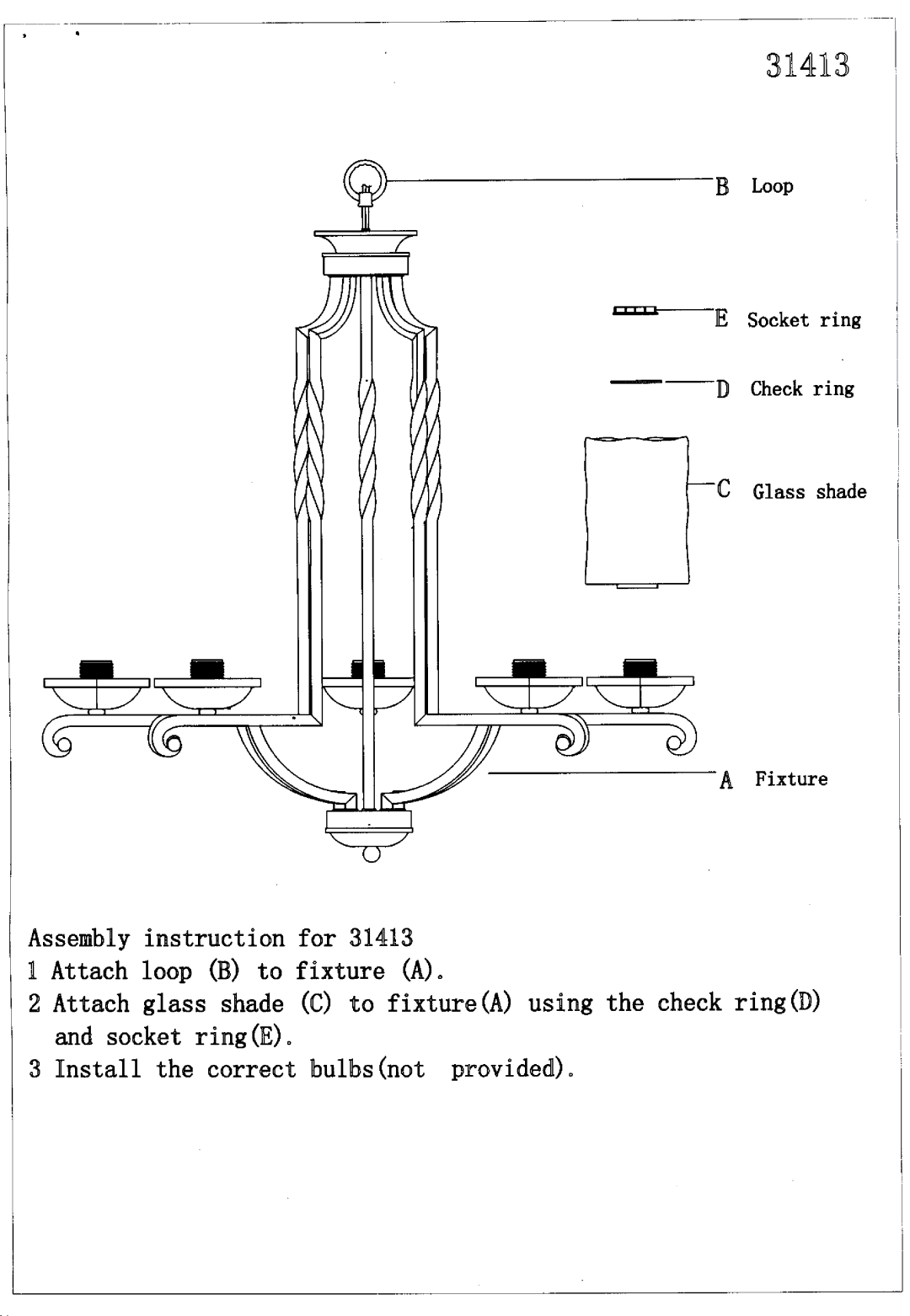 Triarch 31413 manual 