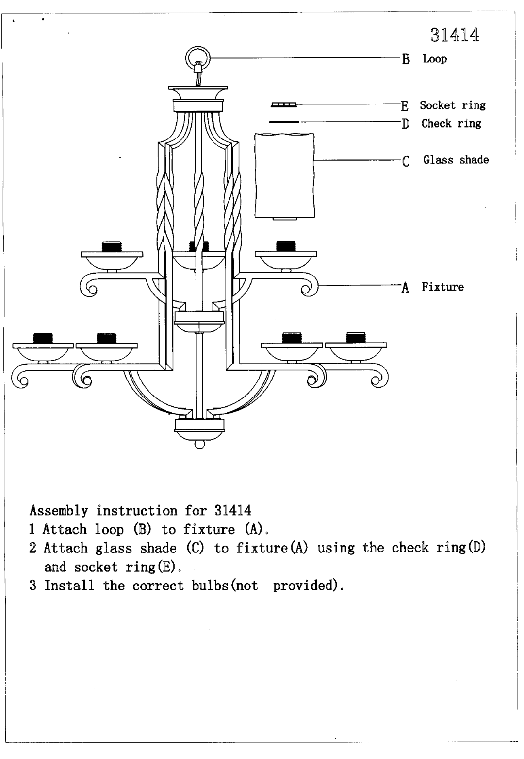 Triarch 31414 manual 