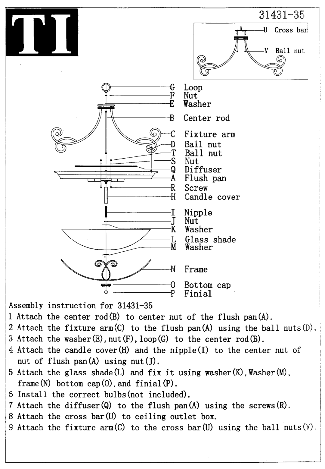 Triarch 31431-35 manual 