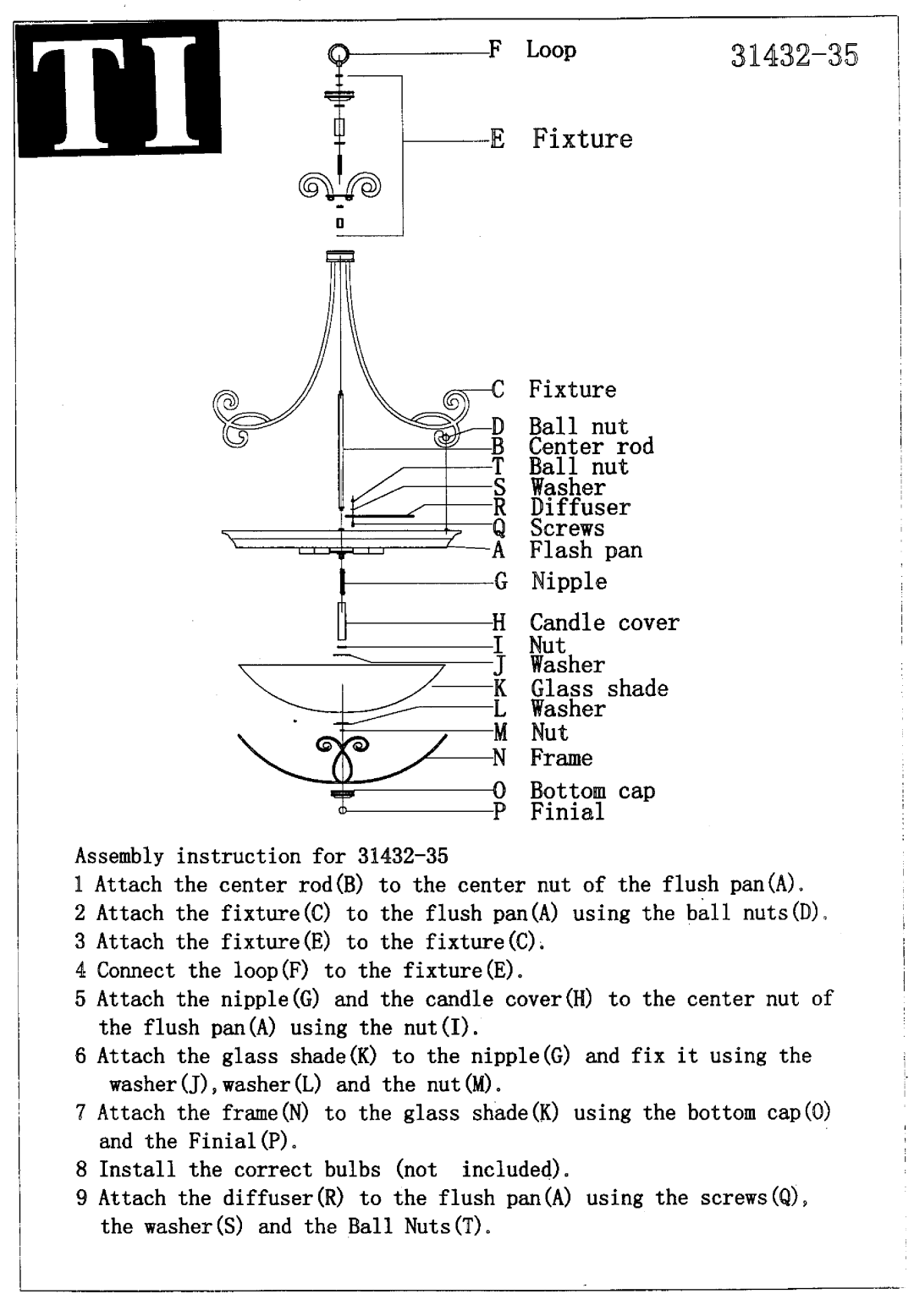 Triarch 31432-35 manual 