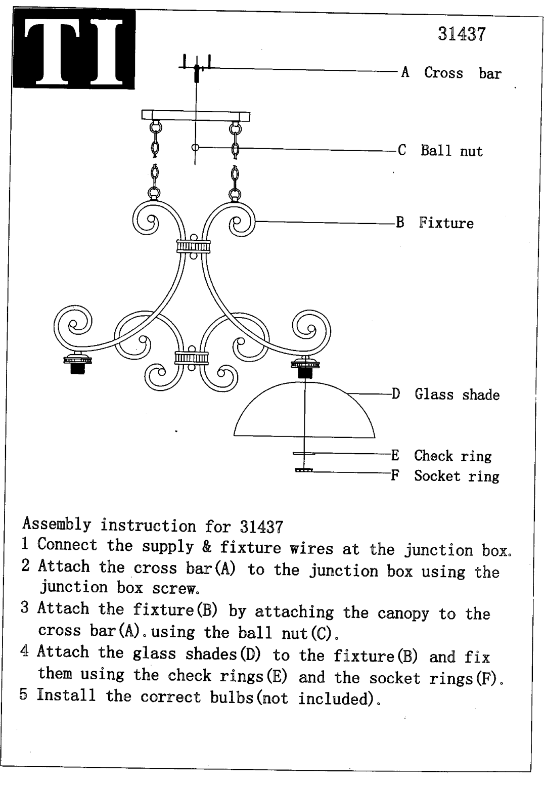 Triarch 31437 manual 