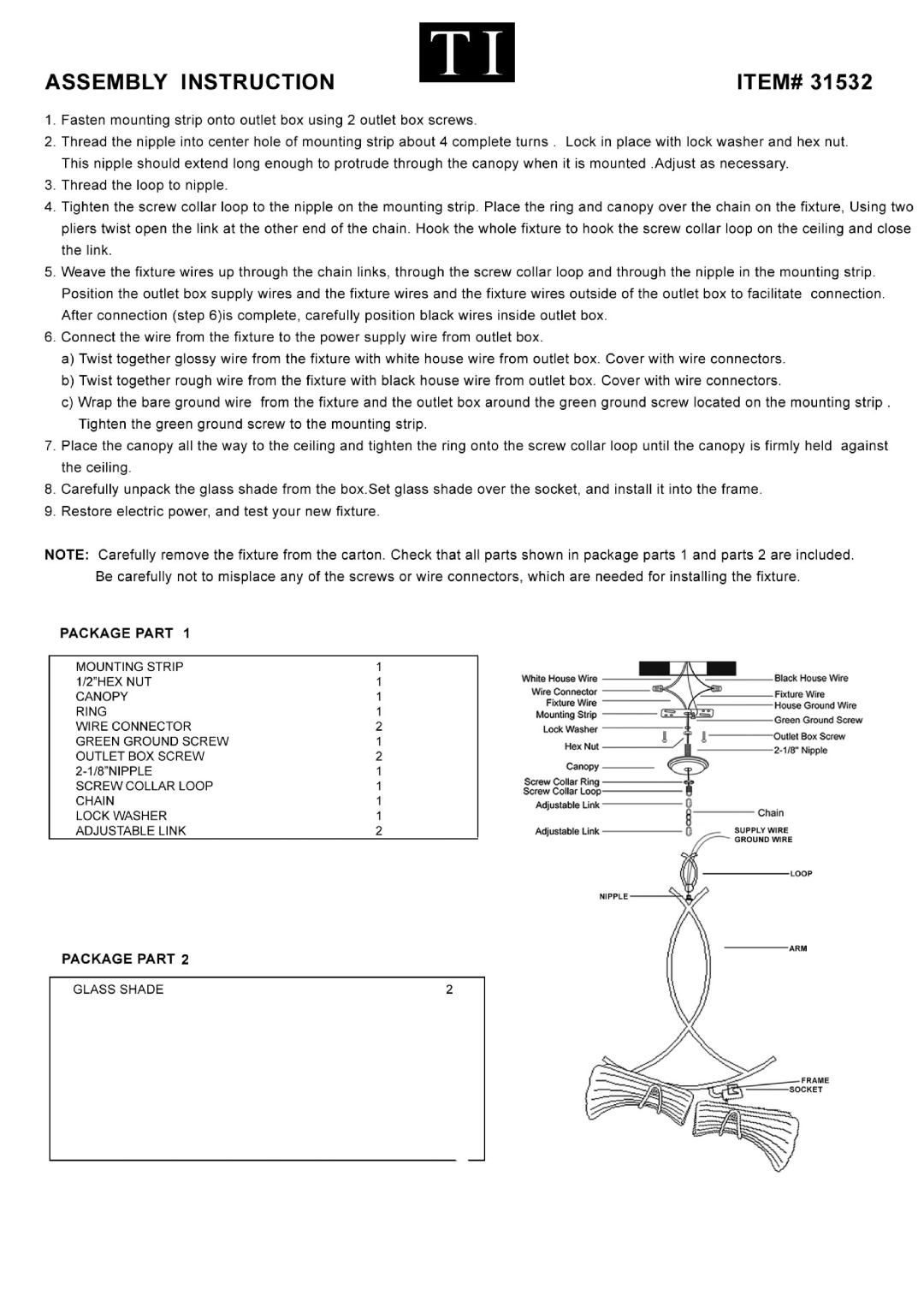 Triarch 31532 manual 