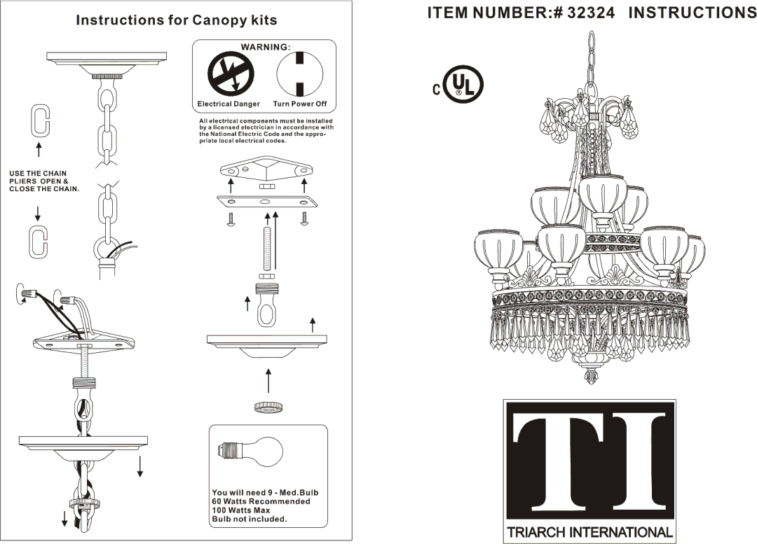 Triarch 32324 manual 