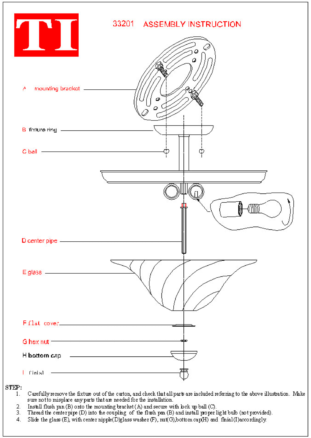 Triarch 33201 manual 