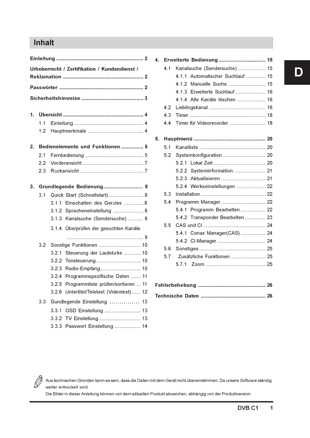 Triax DVB C1 manual Überprüfen der gesuchten Kanäle, Programmspezifische Daten Programmliste prüfen/sortieren 