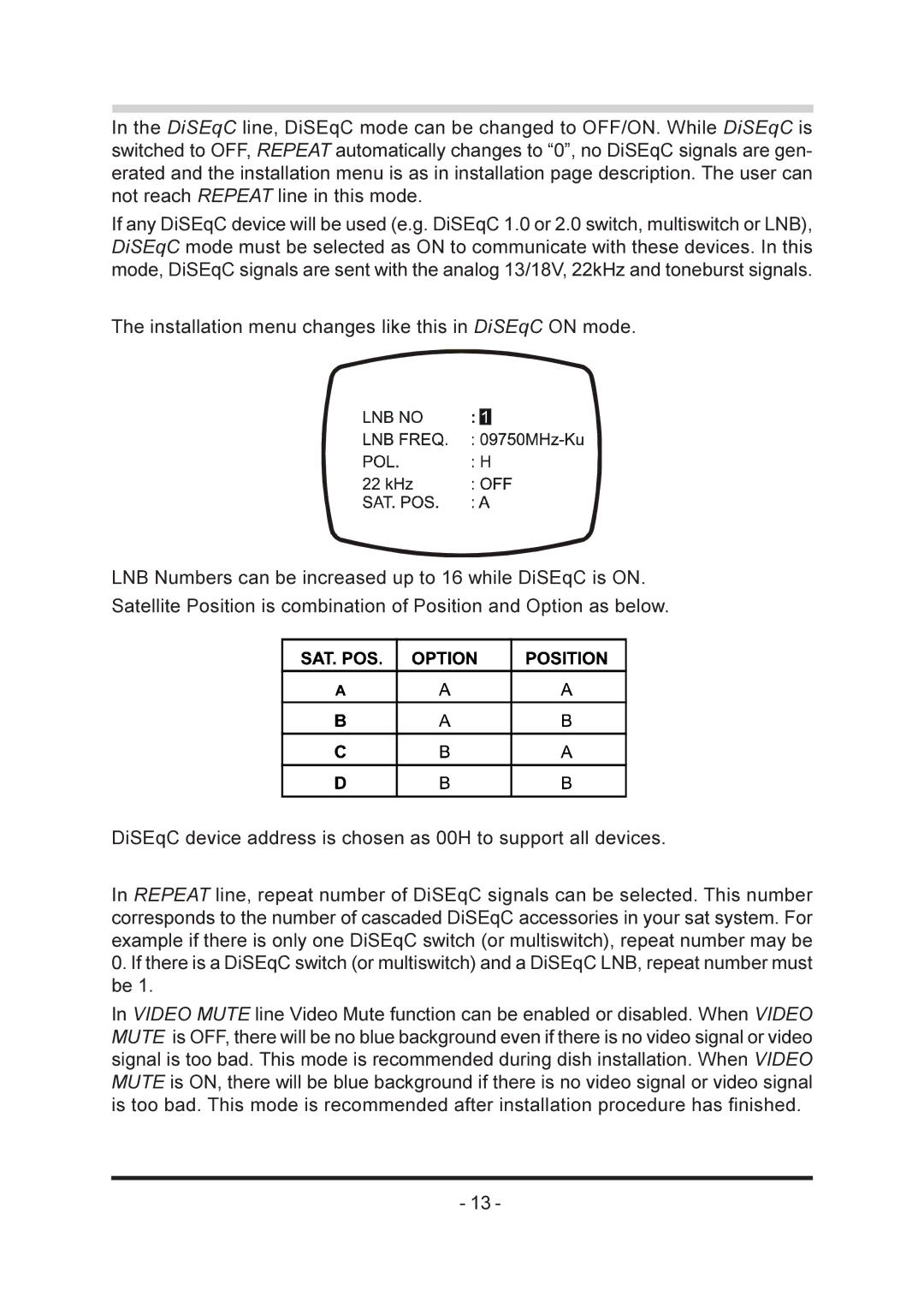 Triax SR-26 manual 