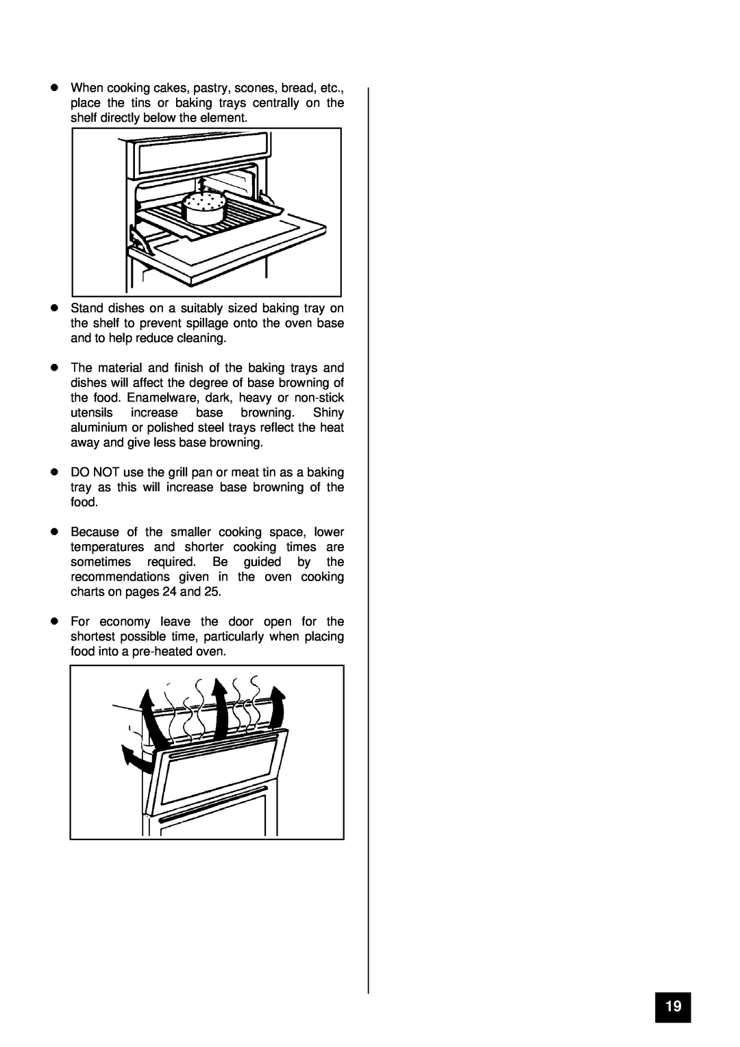 Tricity Bendix 2590S, 2560S installation instructions l charts on pages 24 and 