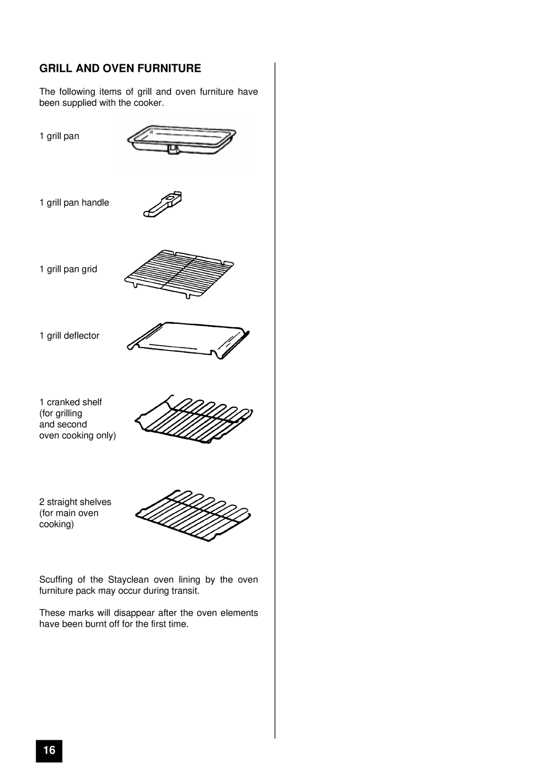 Tricity Bendix BD 911 installation instructions Grill and Oven Furniture 