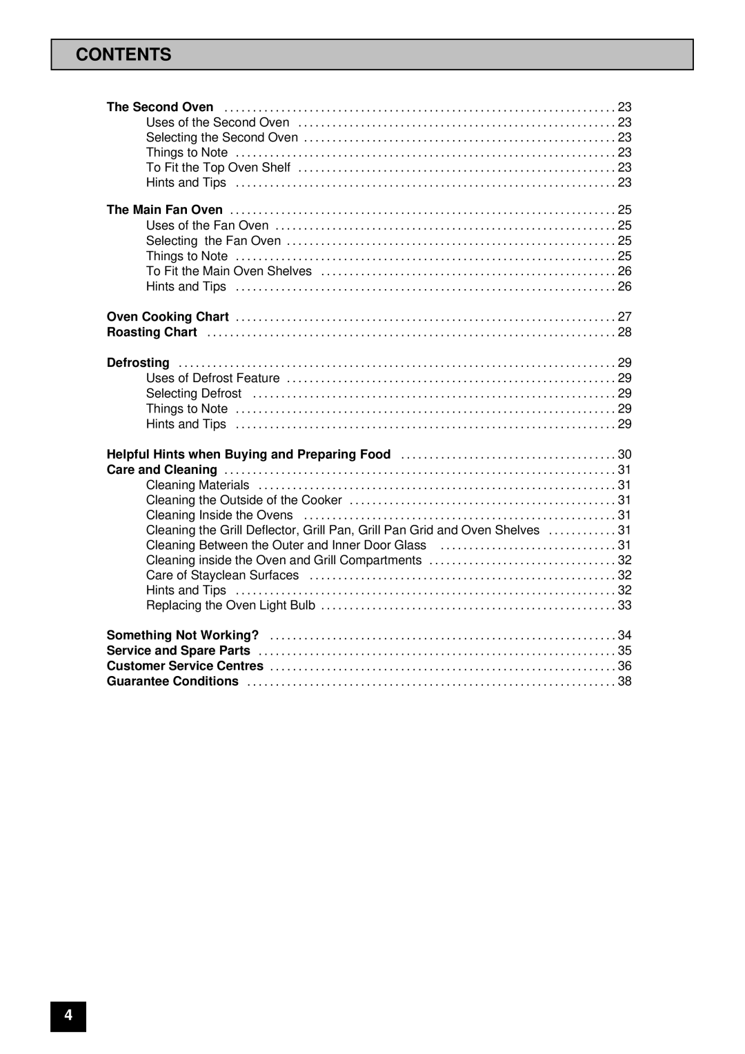 Tricity Bendix BD 912 installation instructions Contents 