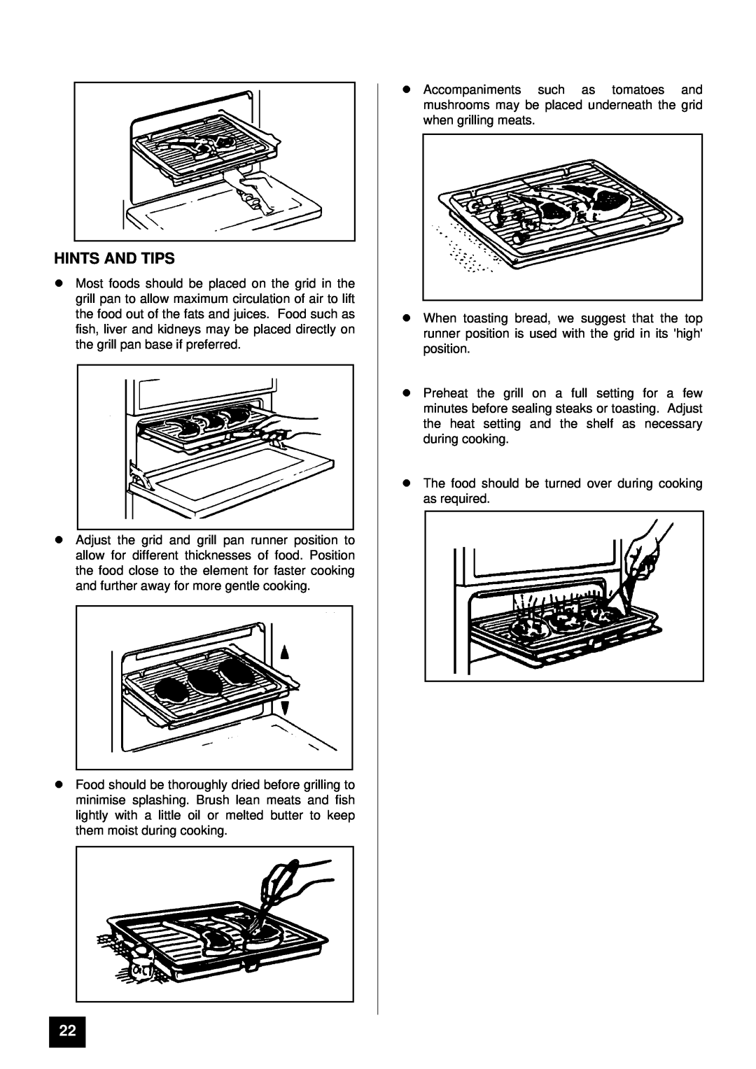Tricity Bendix BD 913/2 installation instructions lHINTS AND TIPS 