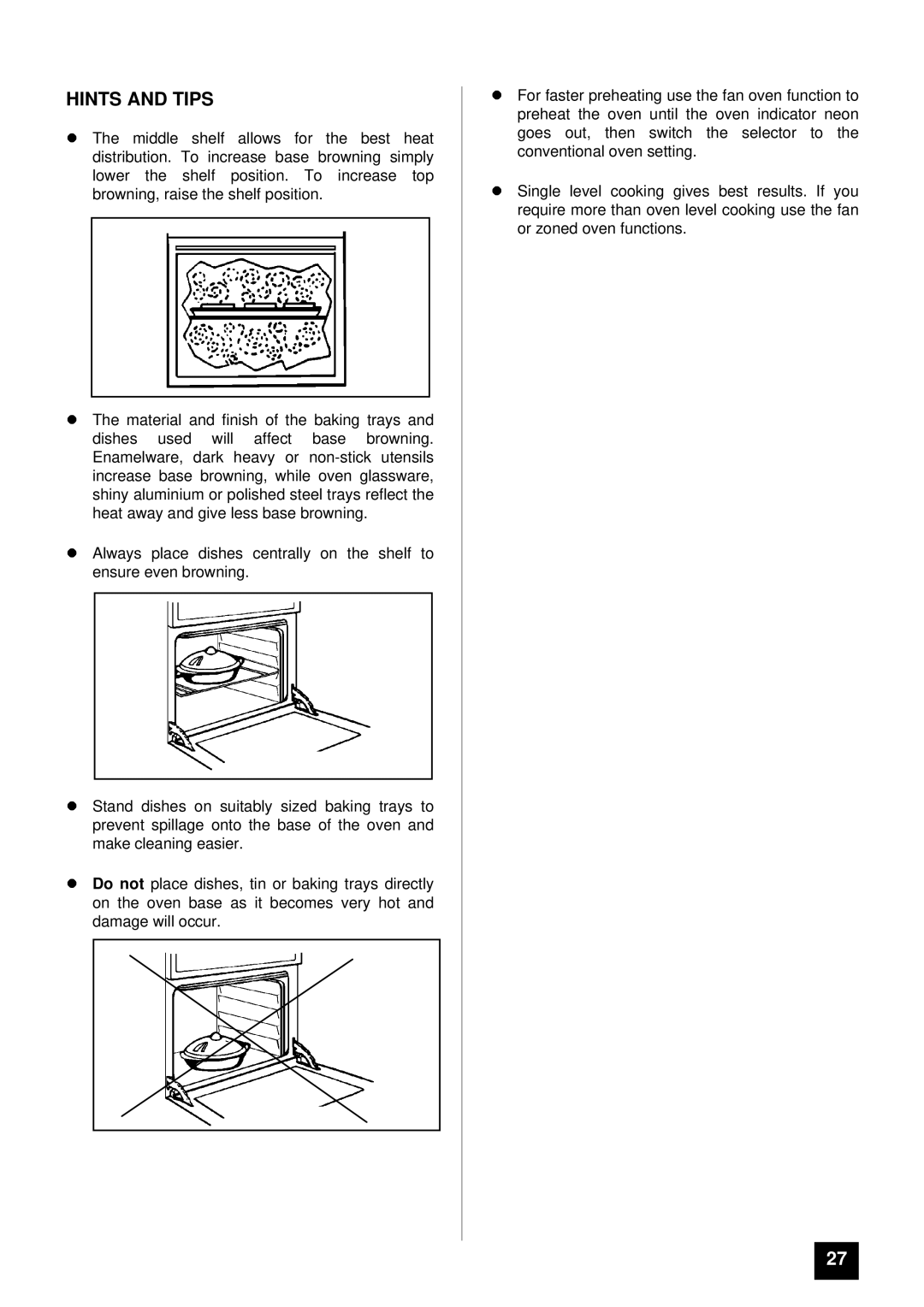 Tricity Bendix BD 921 installation instructions LHINTS and Tips 