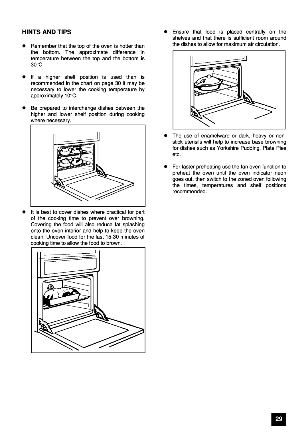 Tricity Bendix BD 921 installation instructions Hints And Tips 