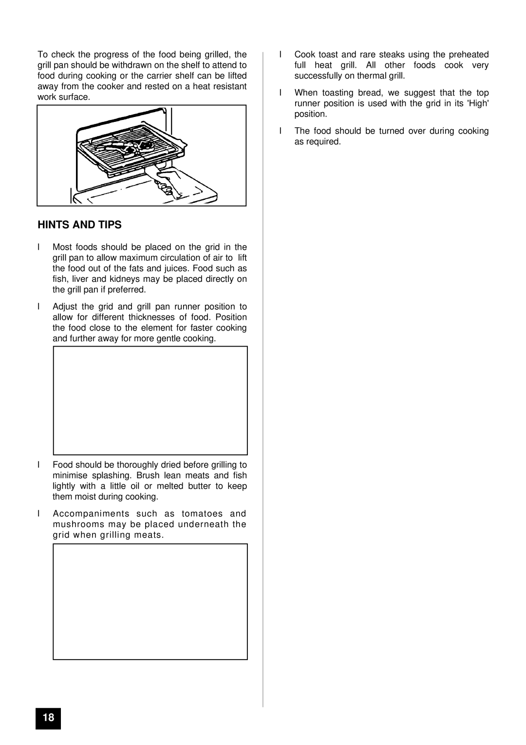 Tricity Bendix BS 600 installation instructions Hints and Tips 