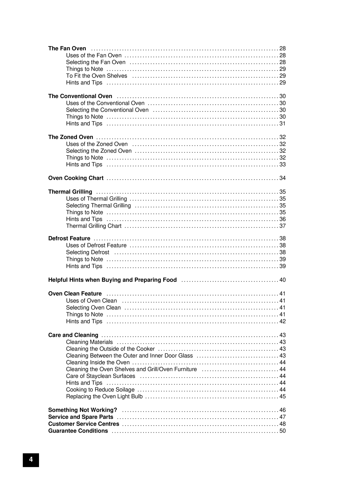 Tricity Bendix BS 631 installation instructions Cleaning the Oven Shelves and Grill/Oven Furniture 