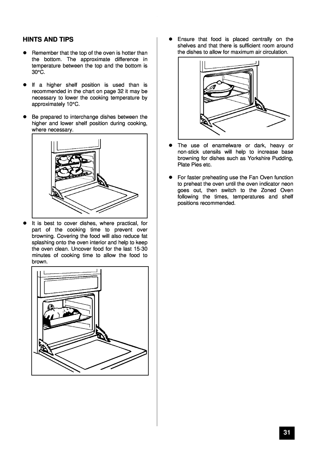 Tricity Bendix BS 631/2 installation instructions Hints And Tips 