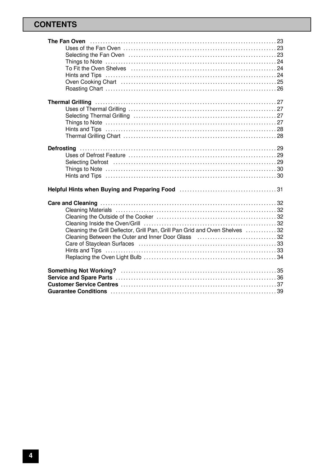 Tricity Bendix BS 685 installation instructions Contents 