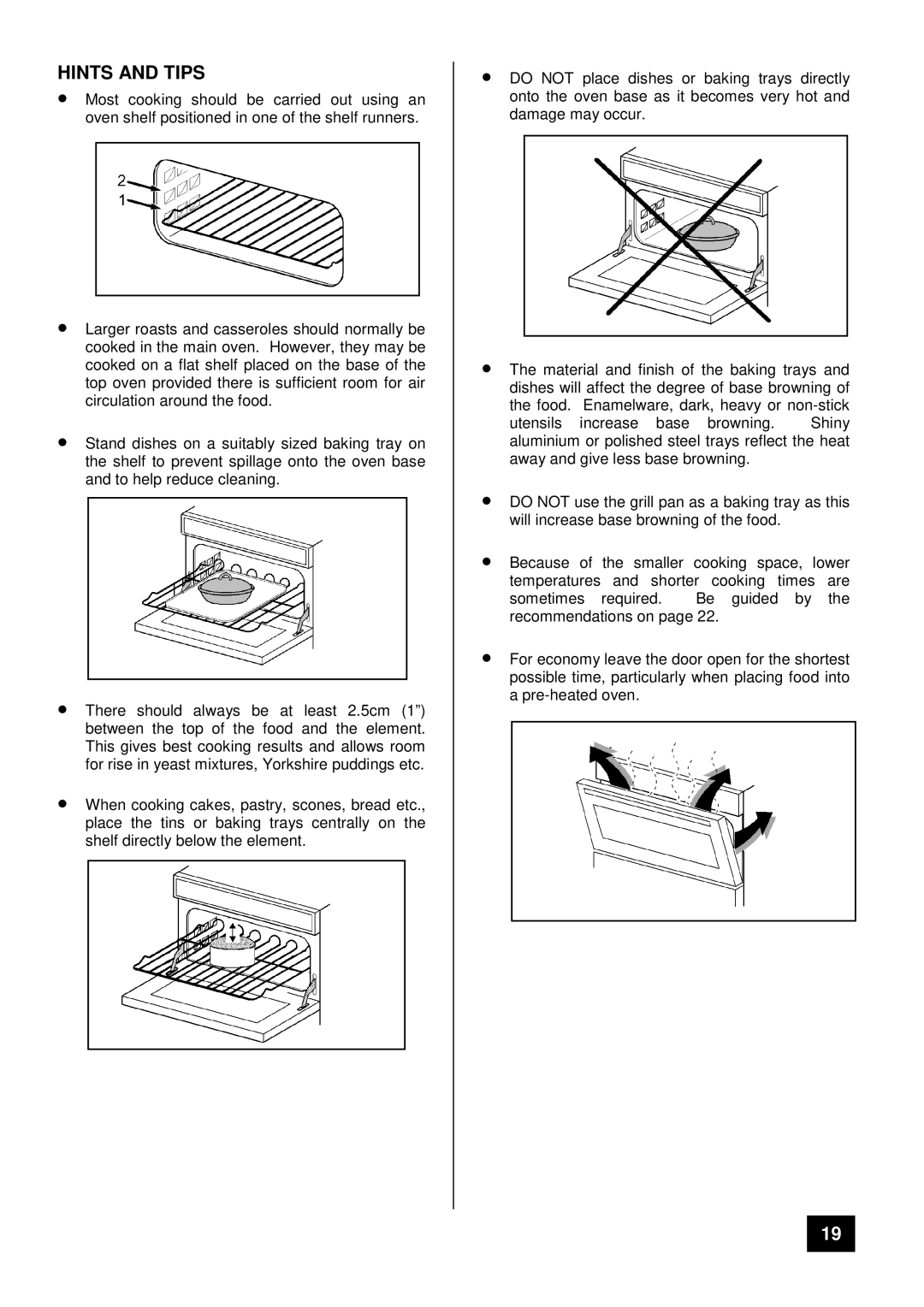 Tricity Bendix CSIE 510 installation instructions Hints and Tips 