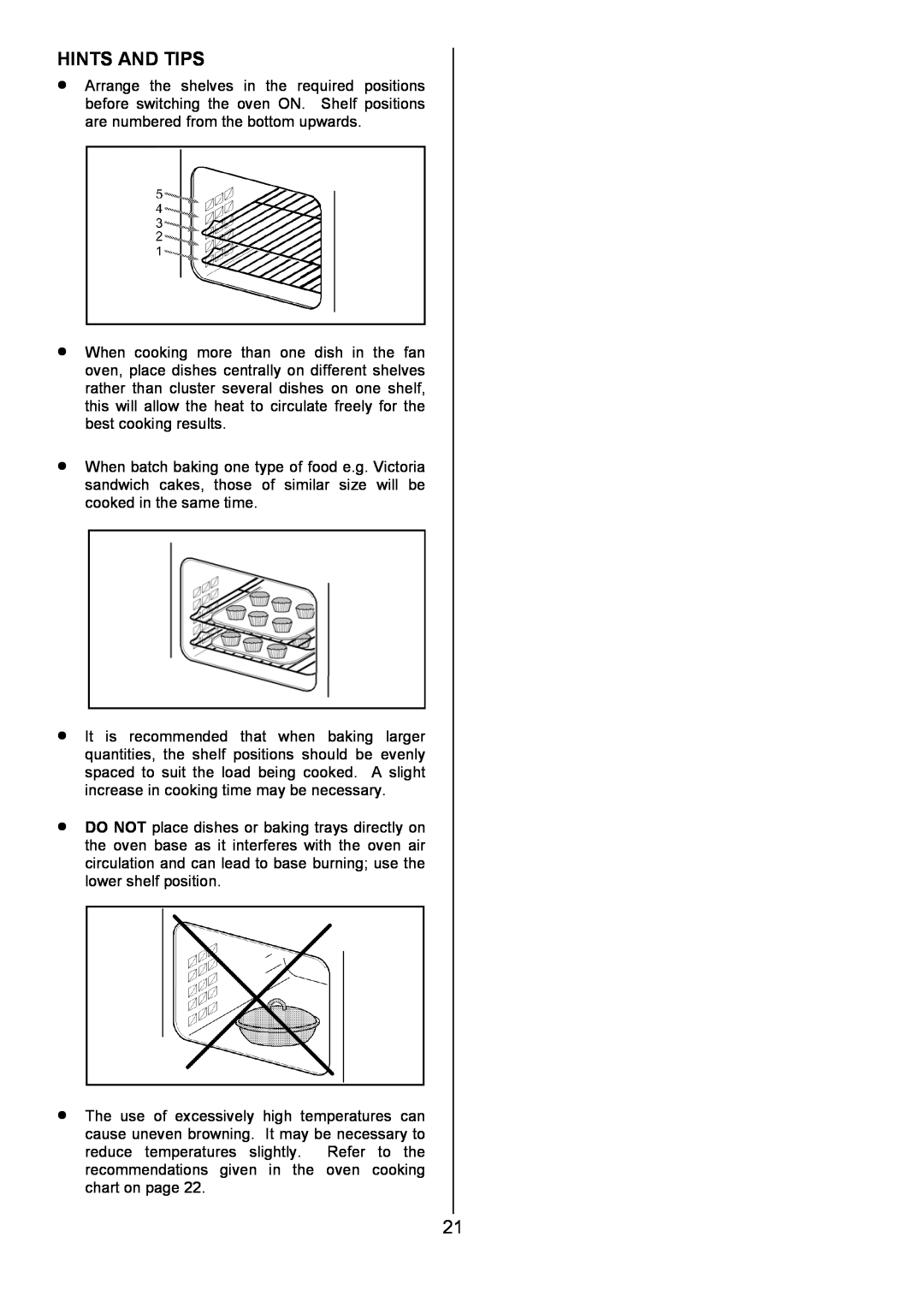 Tricity Bendix CSIE501 installation instructions Hints And Tips 