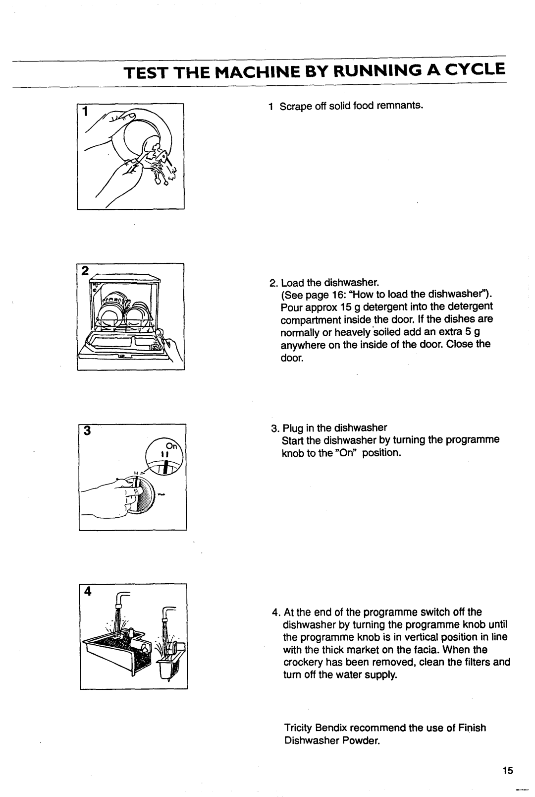 Tricity Bendix DH040 manual 