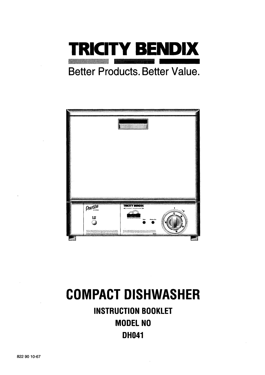 Tricity Bendix DH041 manual 