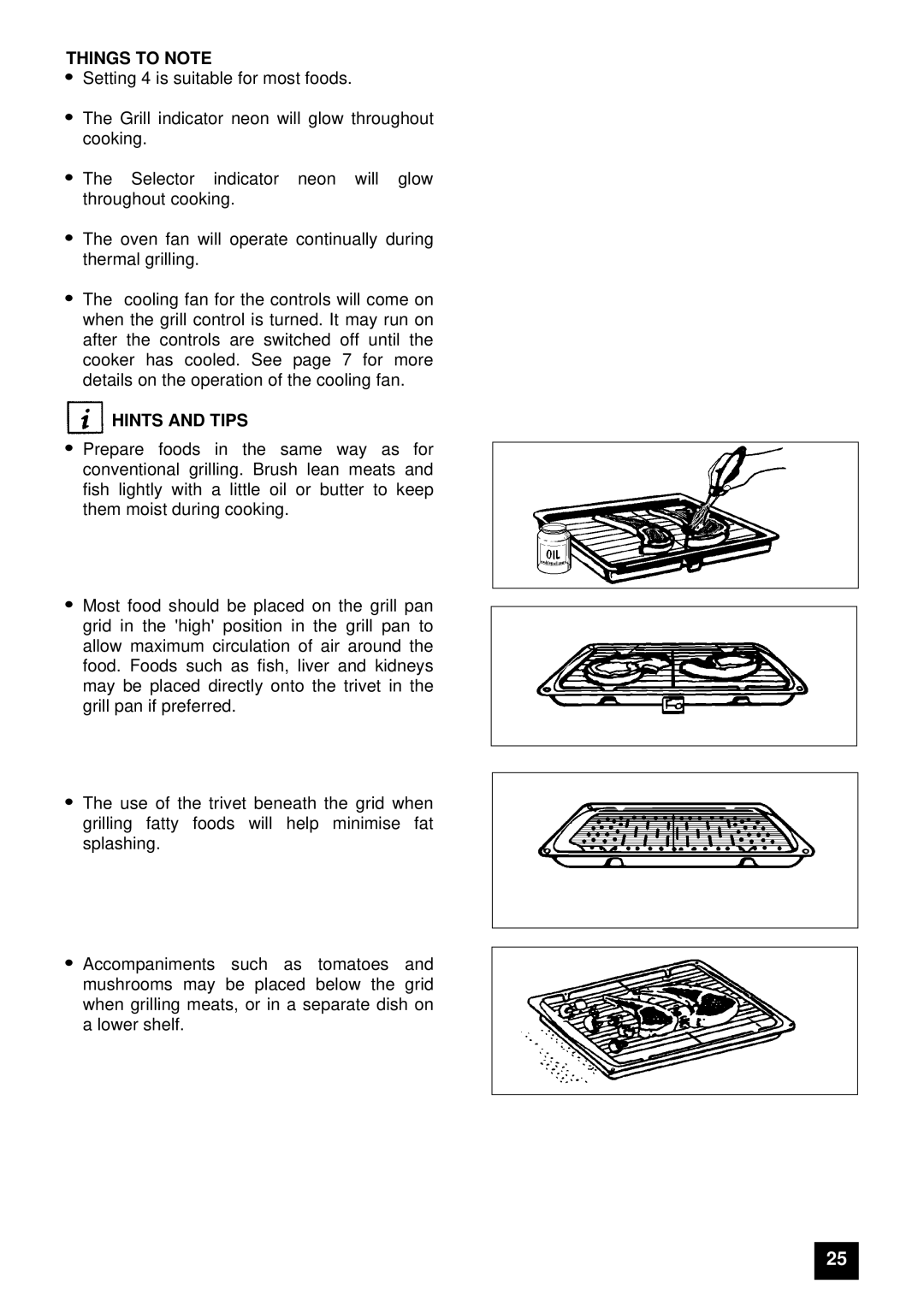 Tricity Bendix E 750 installation instructions Things to Note 