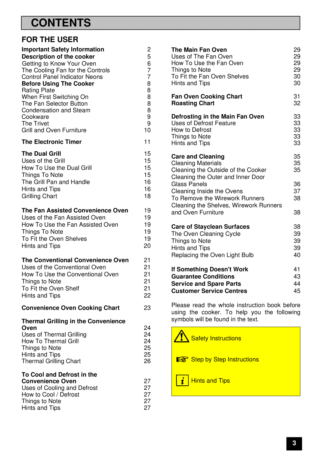 Tricity Bendix E 750 installation instructions Contents 