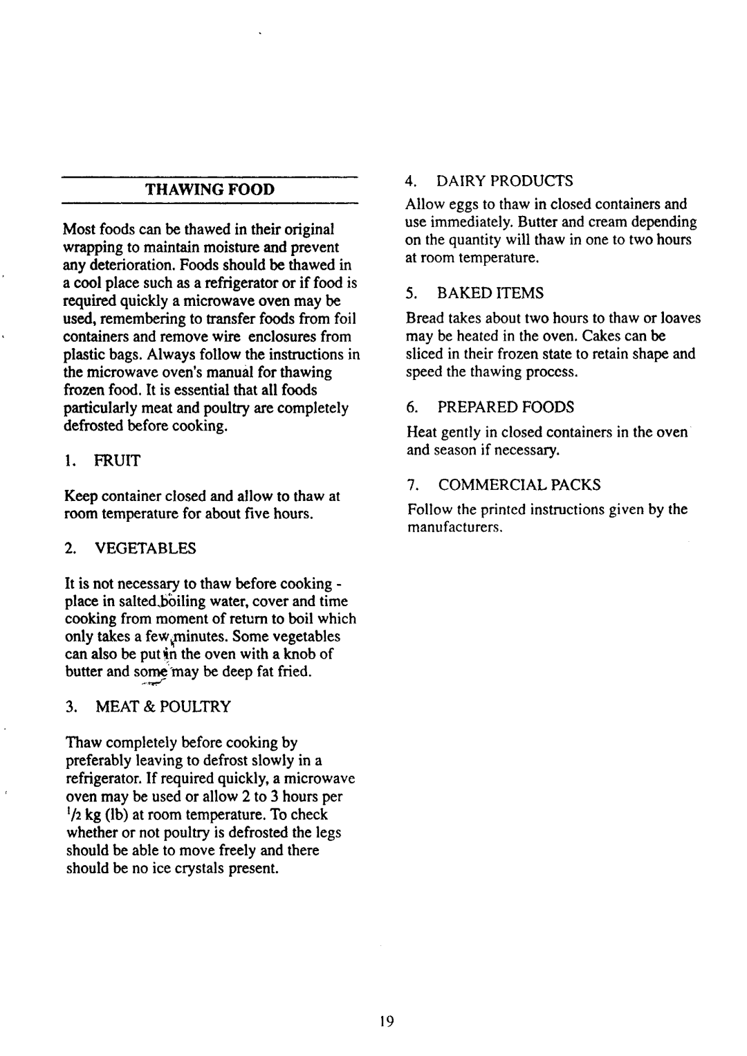 Tricity Bendix ECD019, FD930 manual 